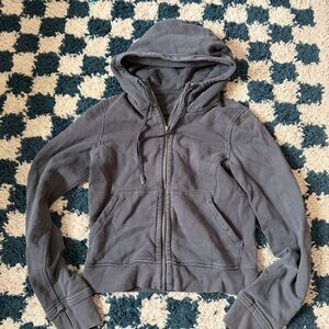 Lululemon Gray Zip-Up Hoodie